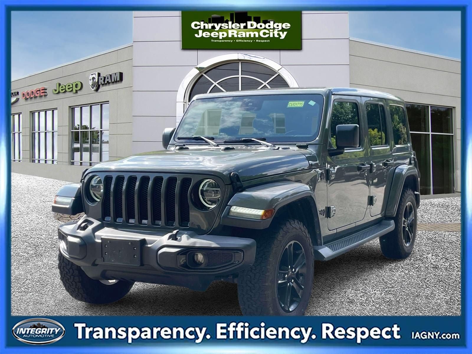 Used 2020 Jeep Wrangler Unlimited Sahara AWD/4WD image 1