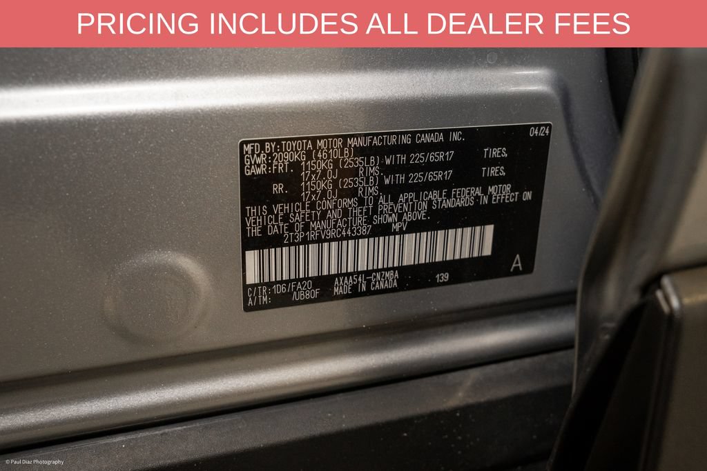 Certified 2024 Toyota RAV4 XLE w/ Weather Package AWD/4WD image 20