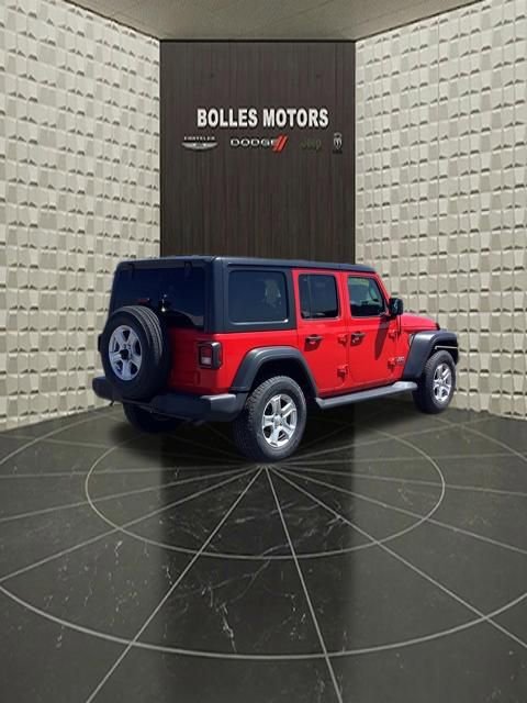 Certified 2019 Jeep Wrangler Unlimited Sport S AWD/4WD image 4