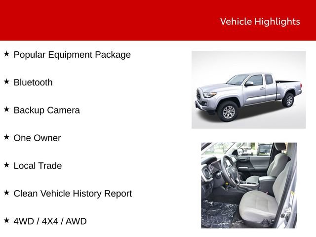 Used 2017 Toyota Tacoma SR5 w/ Tow Package AWD/4WD image 9