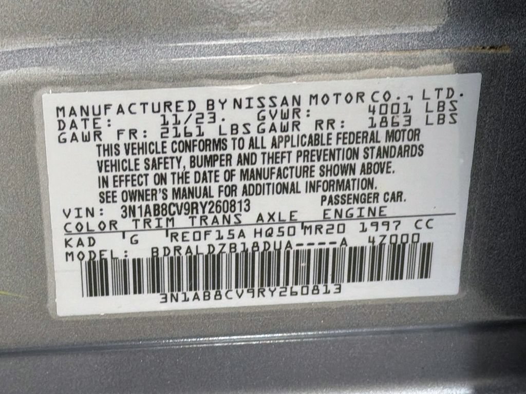 Used 2024 Nissan Sentra SV FWD image 34