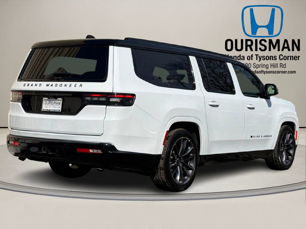 Used 2024 Jeep Grand Wagoneer L Series II w/ Quick Order Packagew 28T image 3