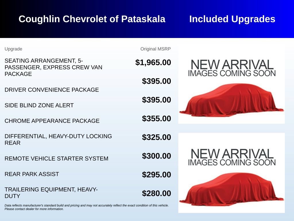 Used 2023 Chevrolet Express 2500 Extended RWD image 2