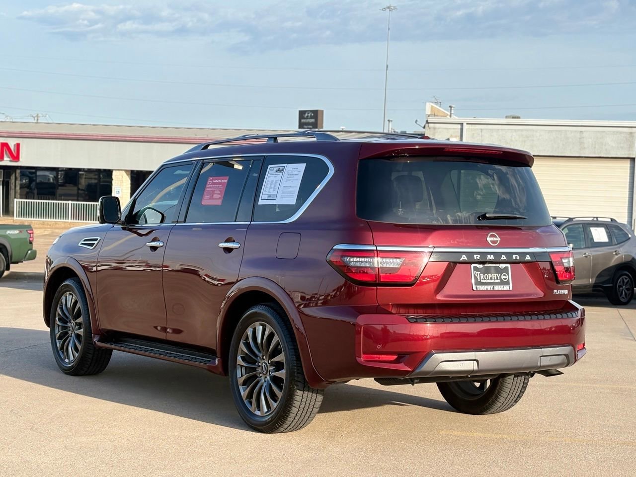 Certified 2023 Nissan Armada Platinum w/ Captain's Chairs Package AWD/4WD image 6