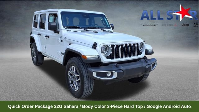 Used 2025 Jeep Wrangler Unlimited Sahara AWD/4WD image 1