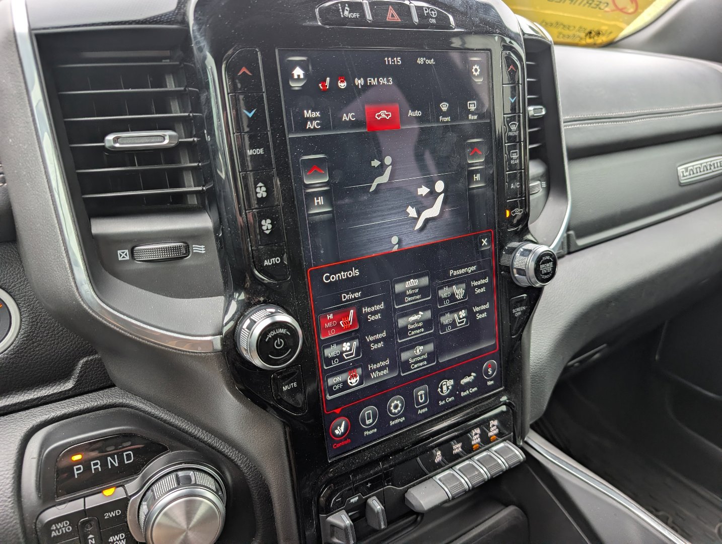 Used 2021 RAM 1500 Laramie w/ Night Edition AWD/4WD image 14