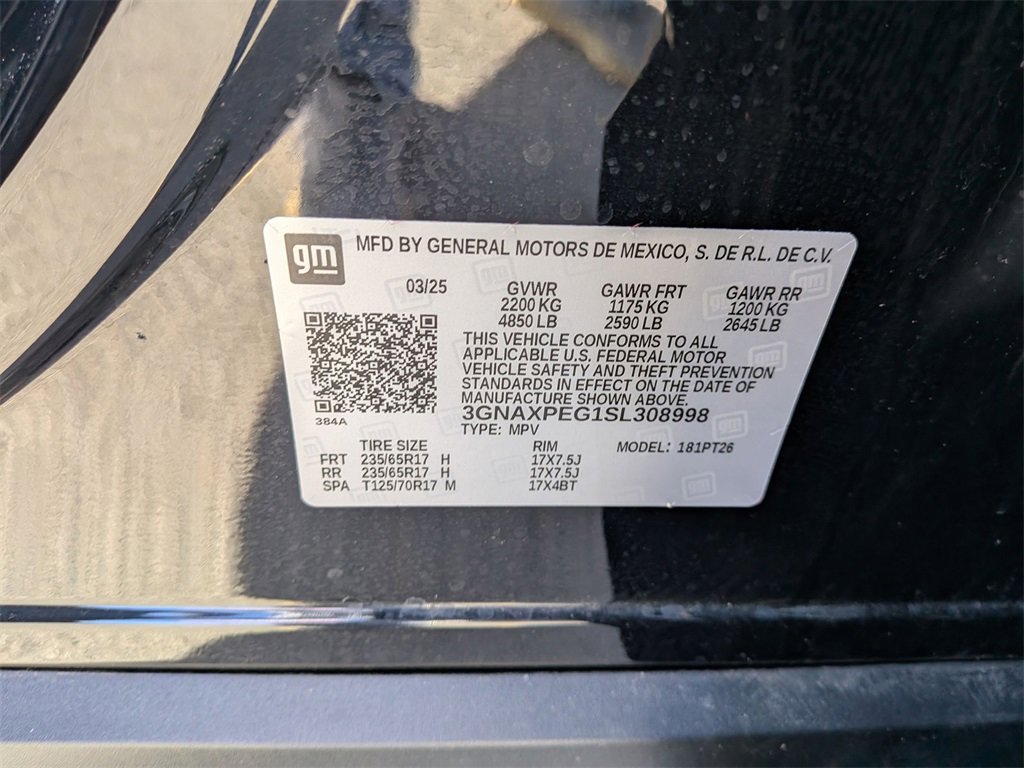 Used 2025 Chevrolet Equinox LT image 36