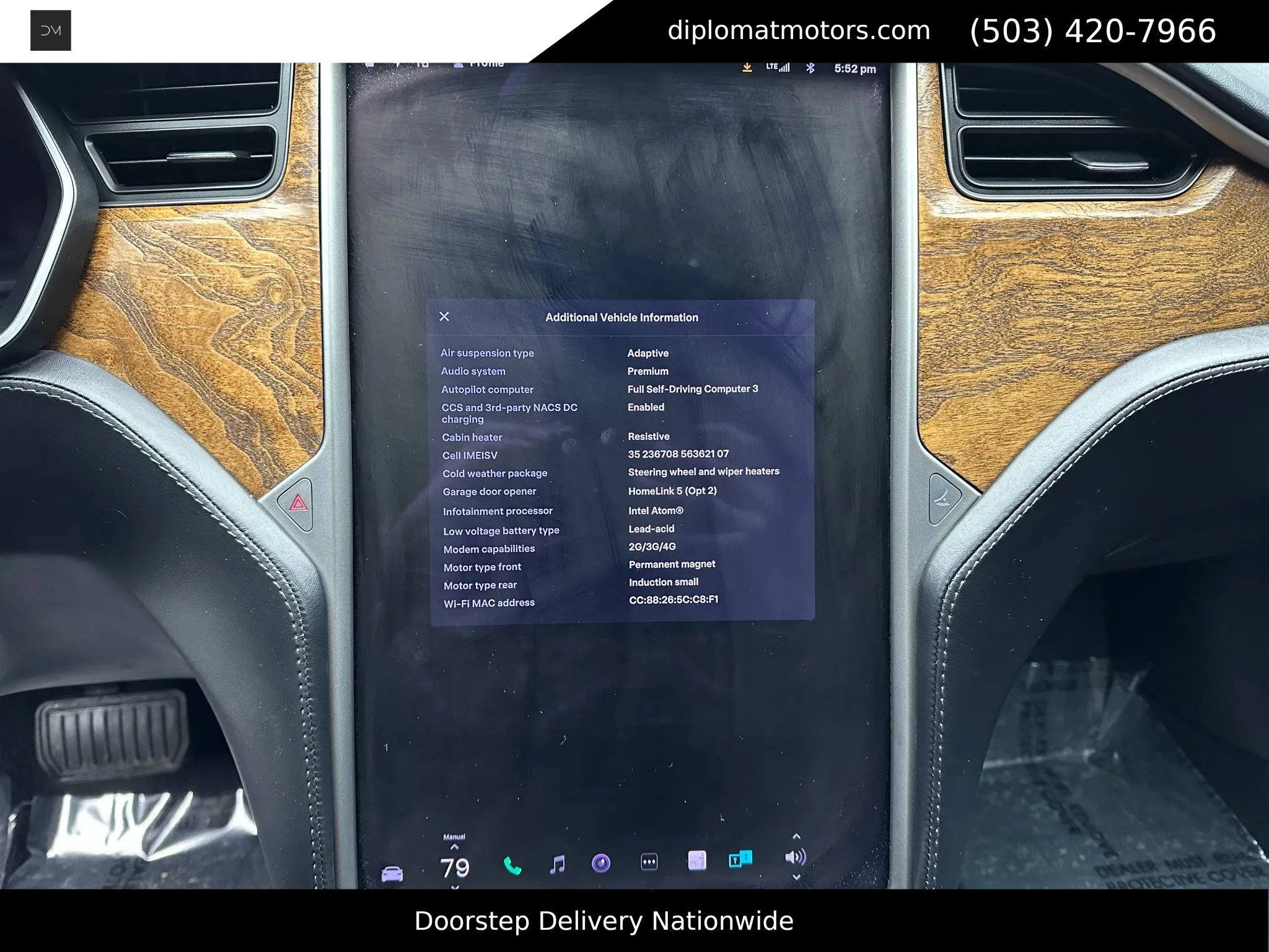 Used 2020 Tesla Model S Long Range Sedan 4D image 32