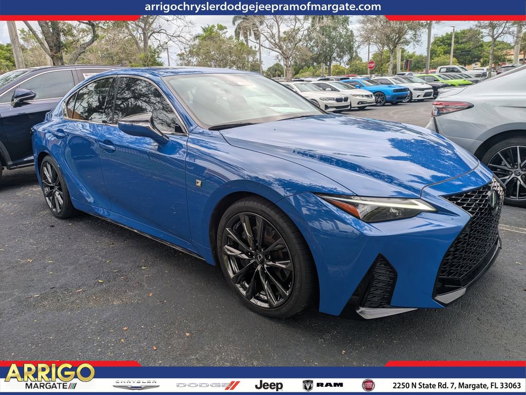 Used 2023 Lexus IS 350 F Sport w/ Navigation Package RWD image 1