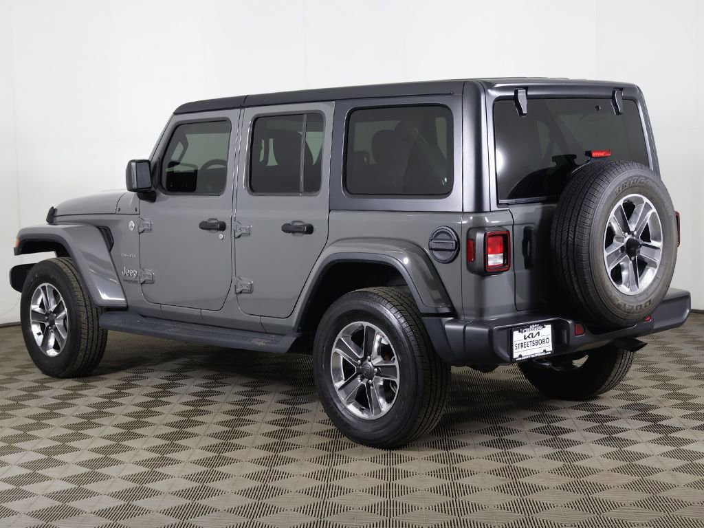 Used 2021 Jeep Wrangler Unlimited Sahara w/ Uconnect 4C Nav & Sound Group AWD/4WD image 6