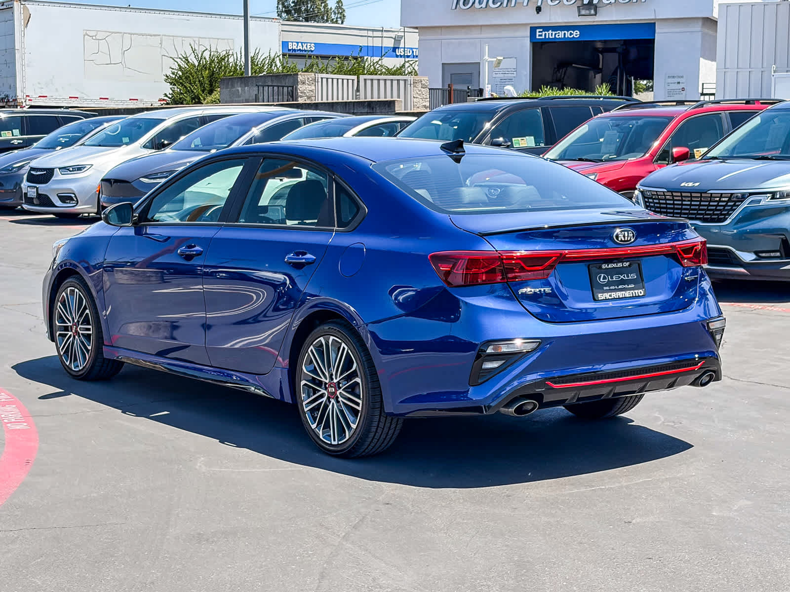 Used 2021 Kia Forte GT w/ GT2 Package FWD image 2
