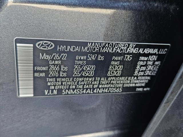 Used 2022 Hyundai Santa Fe Calligraphy FWD image 24