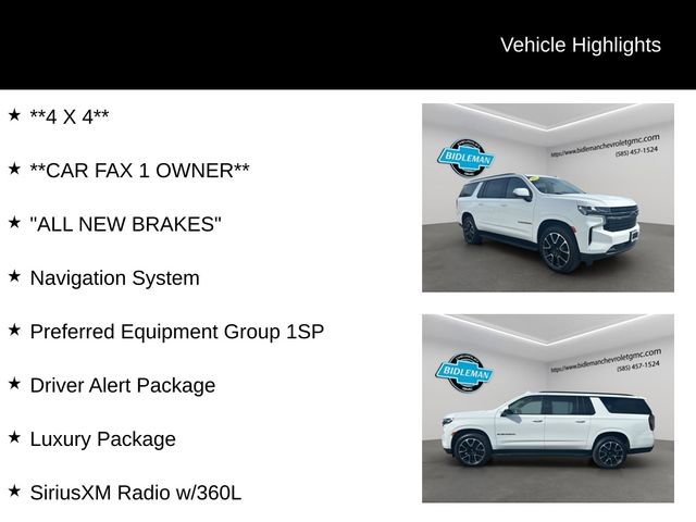 Used 2022 Chevrolet Suburban RST w/ Luxury Package image 10