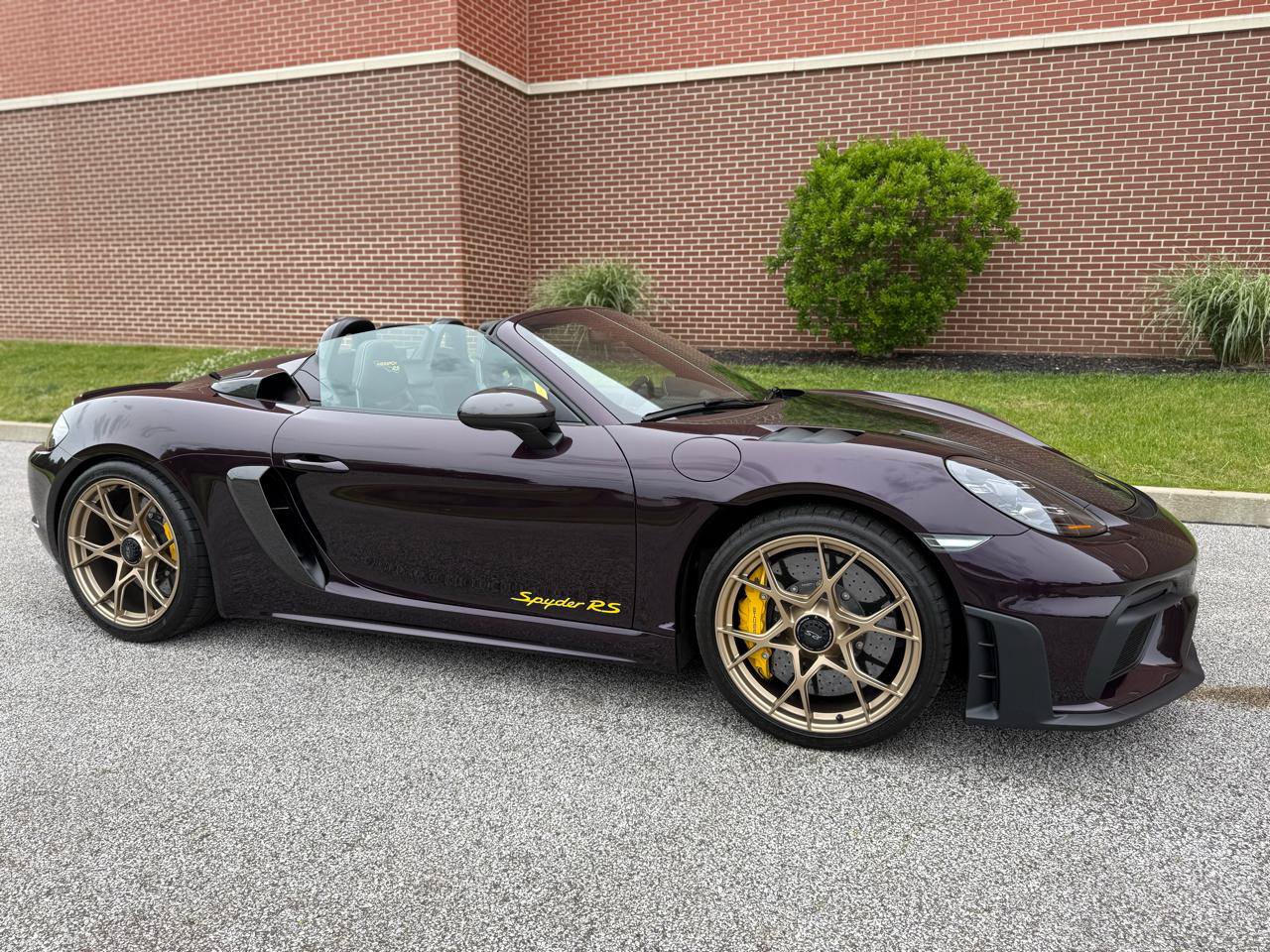 Used 2025 Porsche 718 Boxster Spyder RS RWD image 16