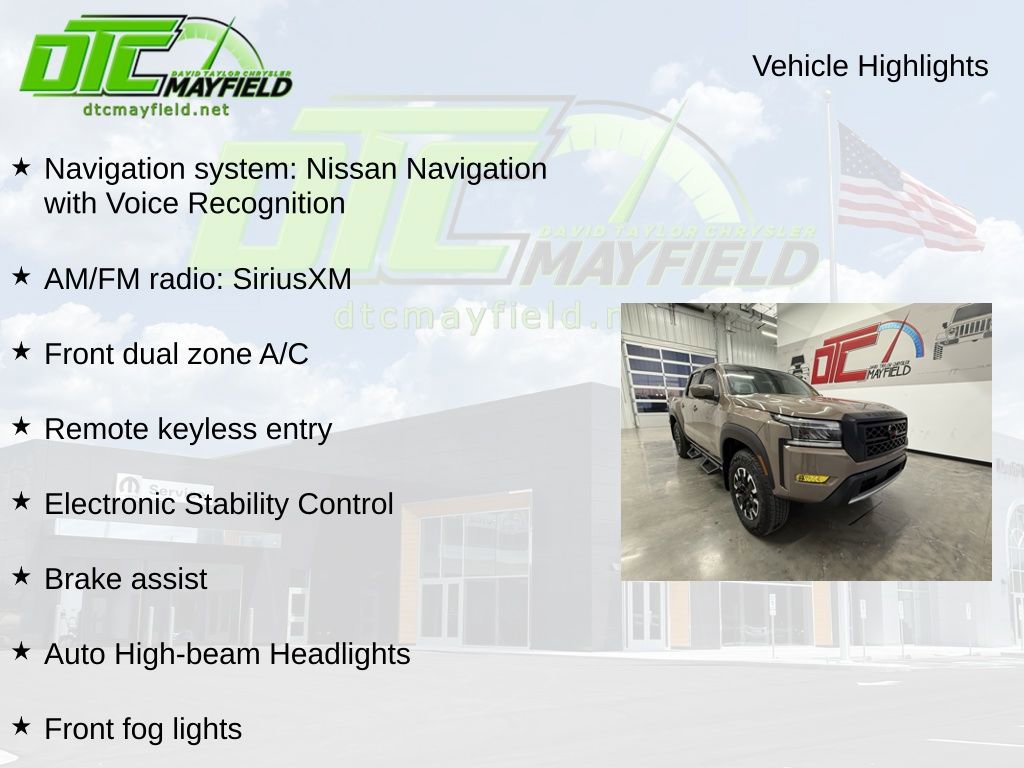 Used 2022 Nissan Frontier PRO-4X w/ Off-Road Protection Package image 6