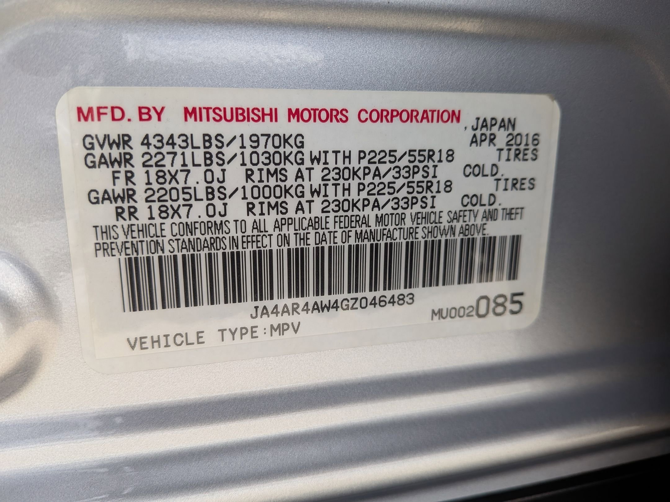 Used 2016 Mitsubishi Outlander Sport SEL image 33