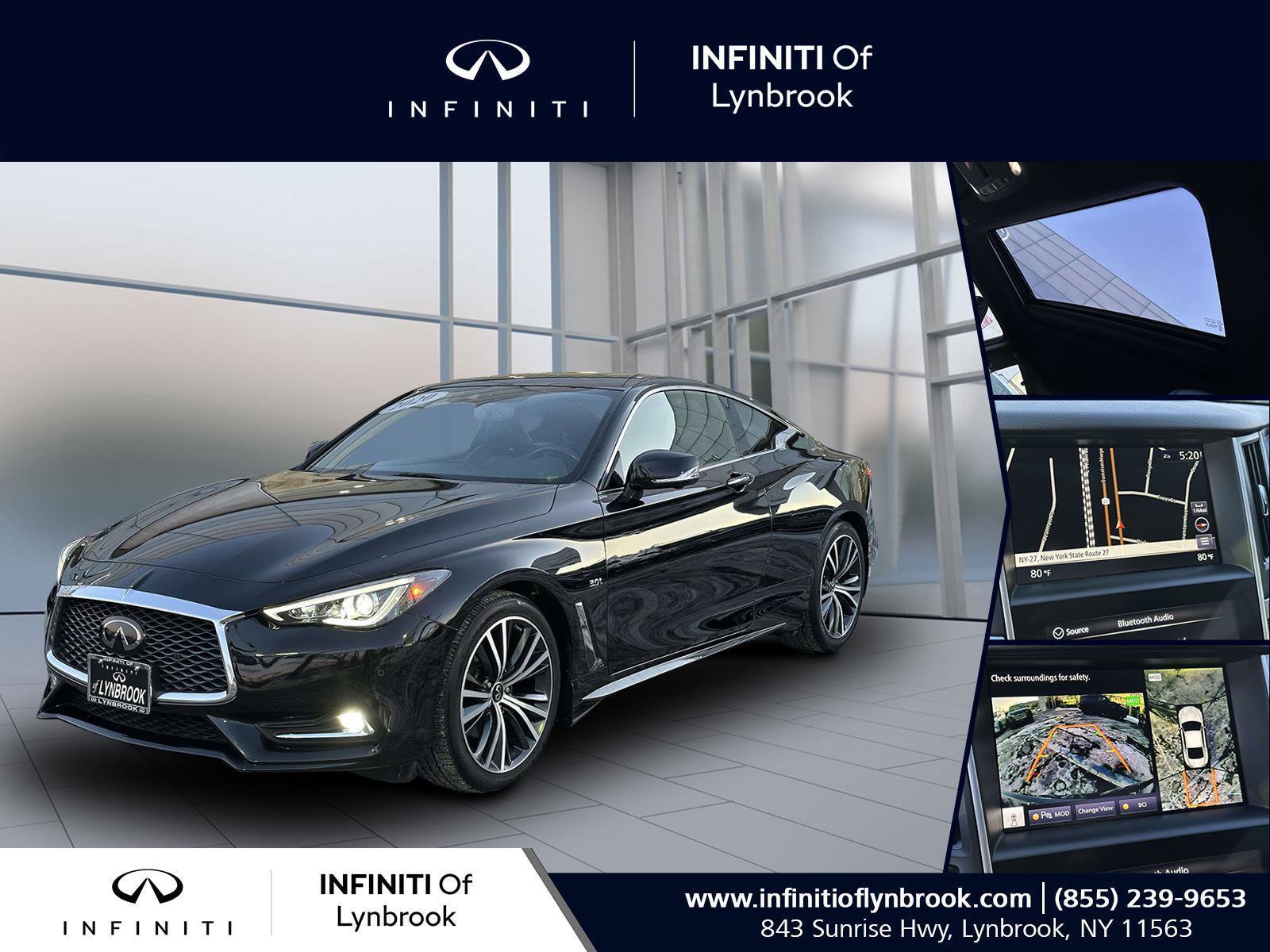 Used 2020 INFINITI Q60 3.0t Luxe w/ Essential Package
