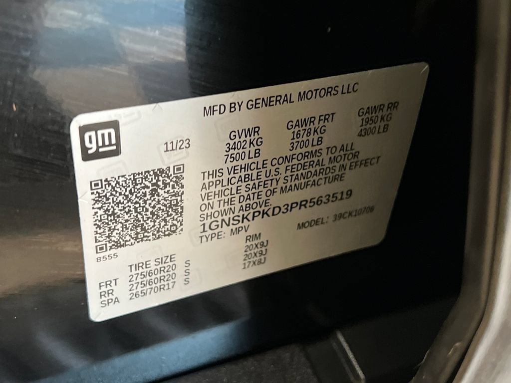 Used 2023 Chevrolet Tahoe Z71 w/ Luxury Package AWD/4WD image 50