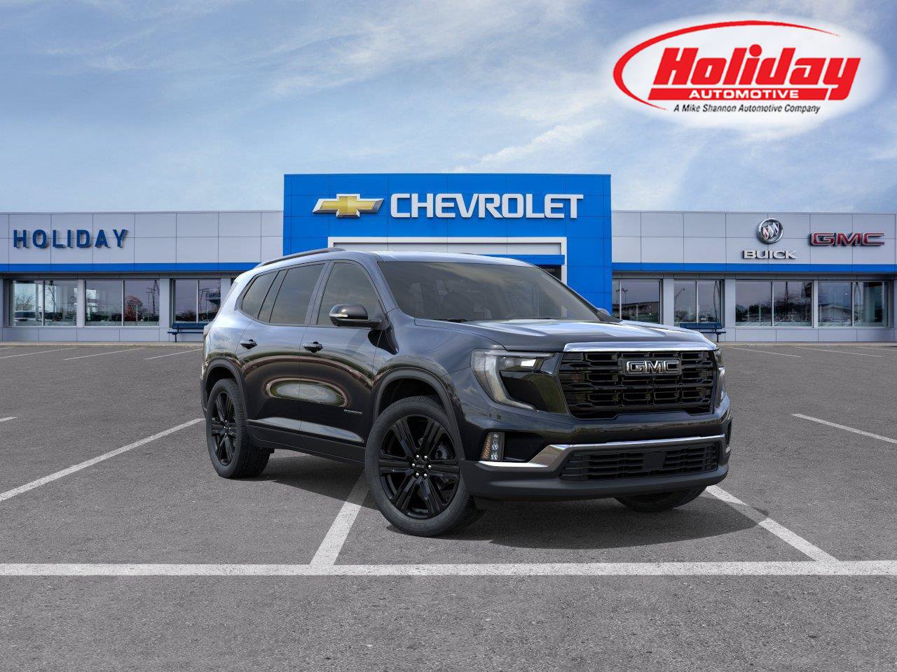 New 2026 GMC Acadia Elevation w/ Black Edition