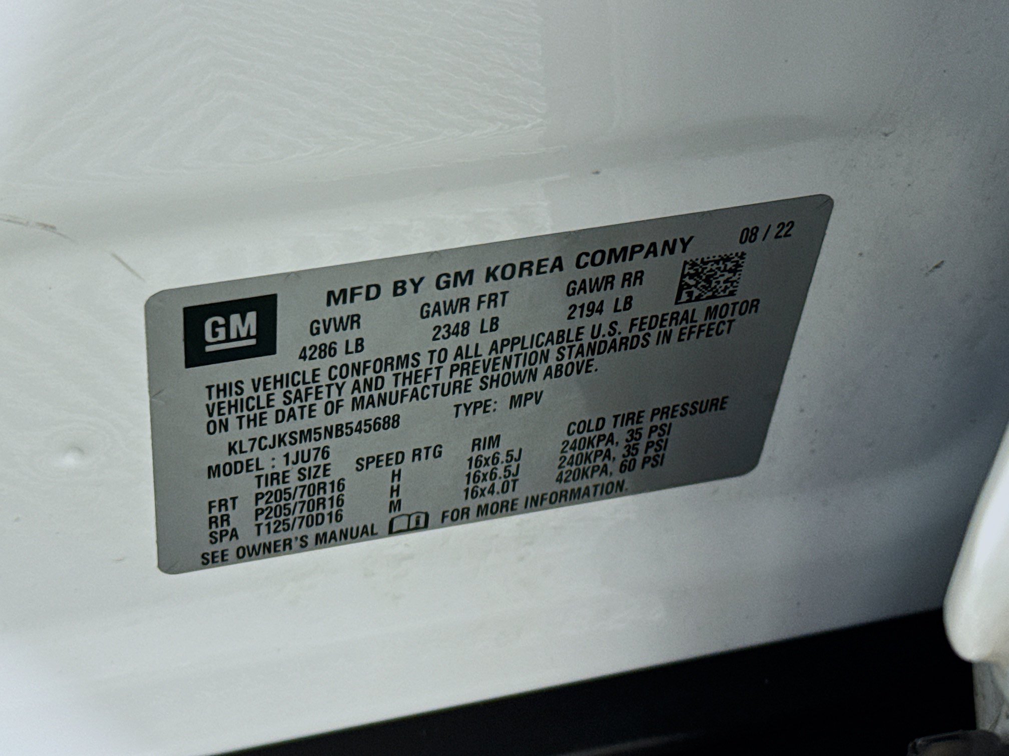Used 2022 Chevrolet Trax LS w/ Tint and Cruise Package FWD image 38