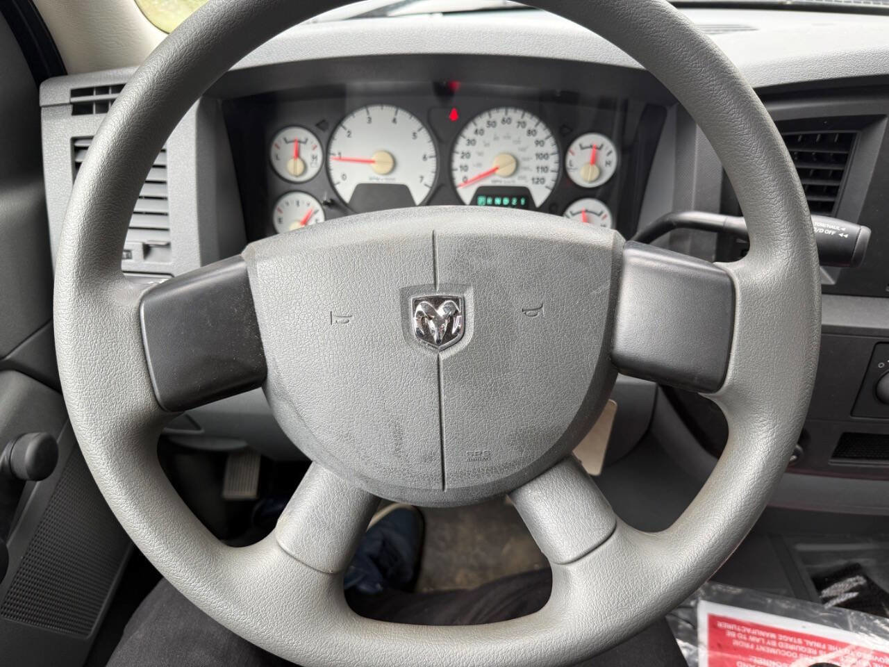 Used 2007 Dodge Ram 3500 Truck 4x4 Regular Cab DRW w/ HD Snow Plow Prep Group image 10