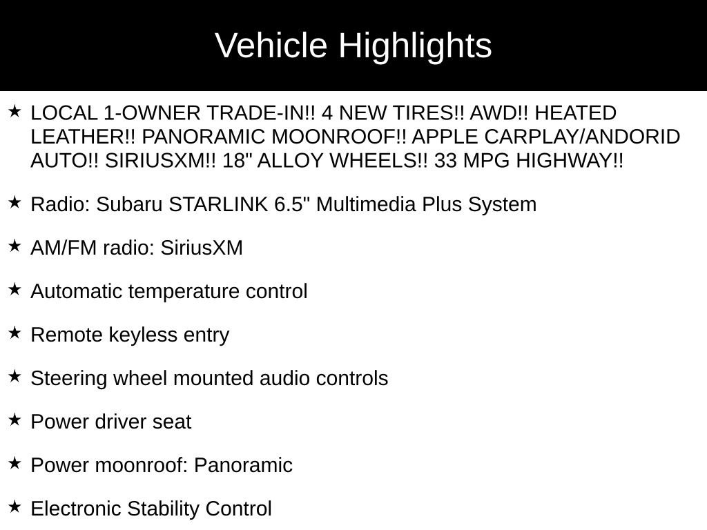 Used 2024 Subaru Forester Sport AWD/4WD image 35