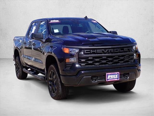 Used 2025 Chevrolet Silverado 1500 Custom Trail Boss w/ Turbomax Blackout Package AWD/4WD image 6