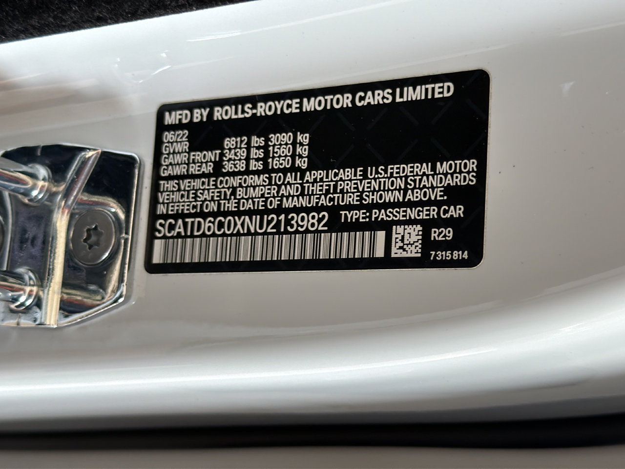 Used 2022 Rolls-Royce Ghost Black Badge AWD/4WD image 30