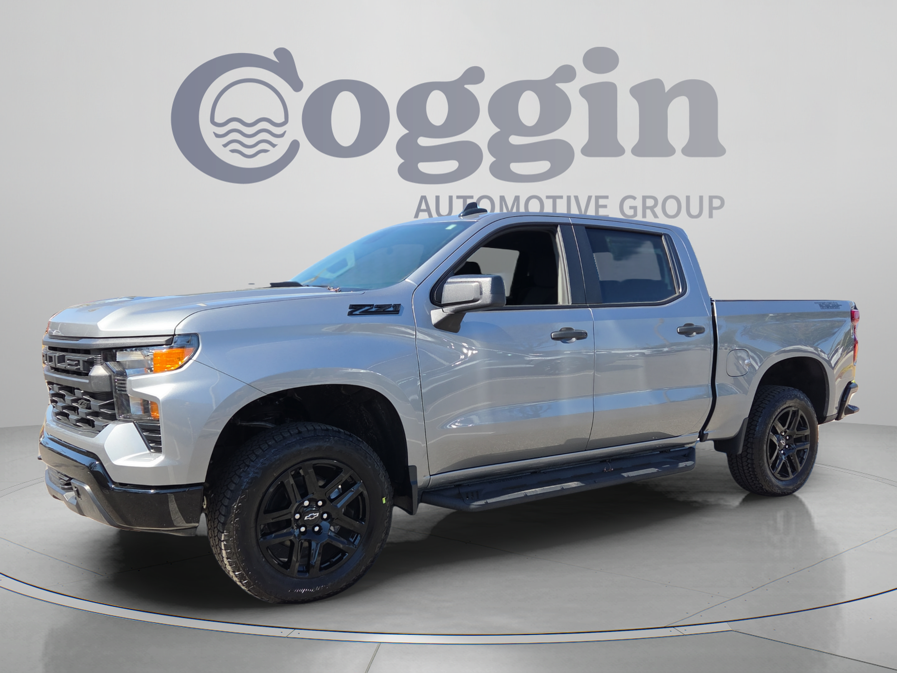 New 2026 Chevrolet Silverado 1500 Custom Trail Boss w/ Dark Appearance Package AWD/4WD image 1