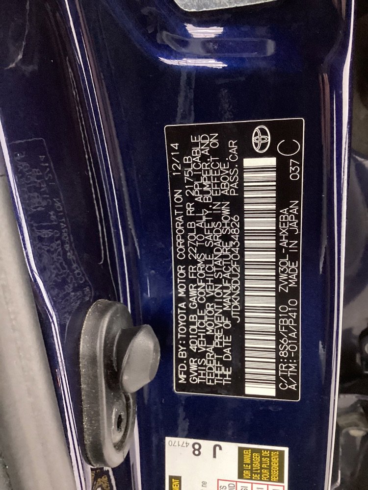 Used 2015 Toyota Prius Two image 47
