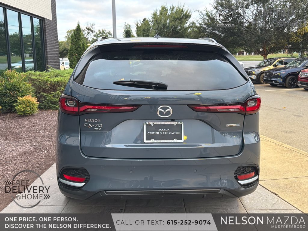 Certified 2025 MAZDA CX-70 Plug-In Hybrid w/ Premium Plus AWD/4WD image 5