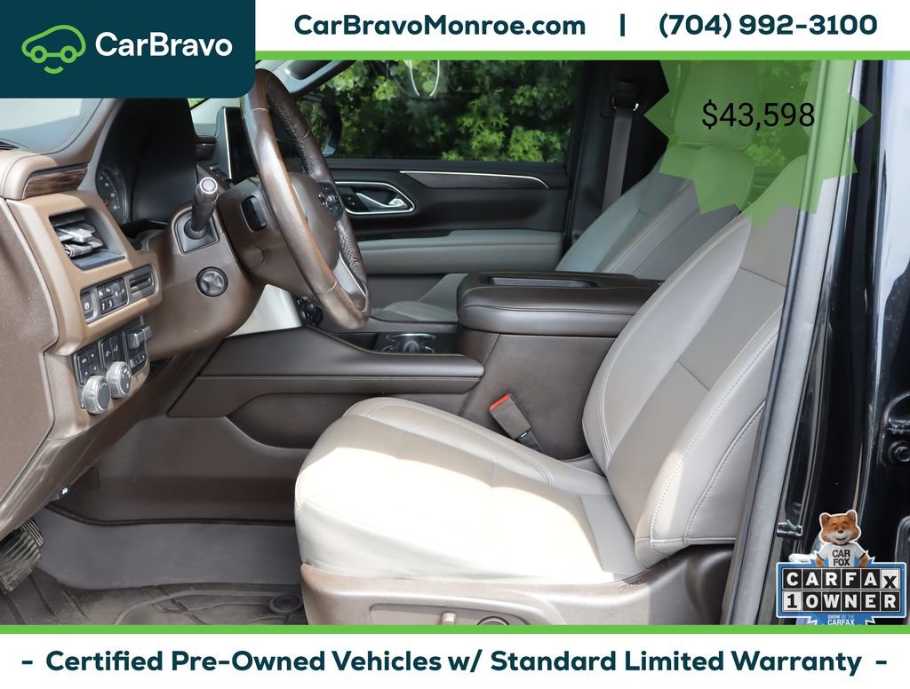 Certified 2021 Chevrolet Tahoe Z71 w/ Z71 Signature Package AWD/4WD image 14