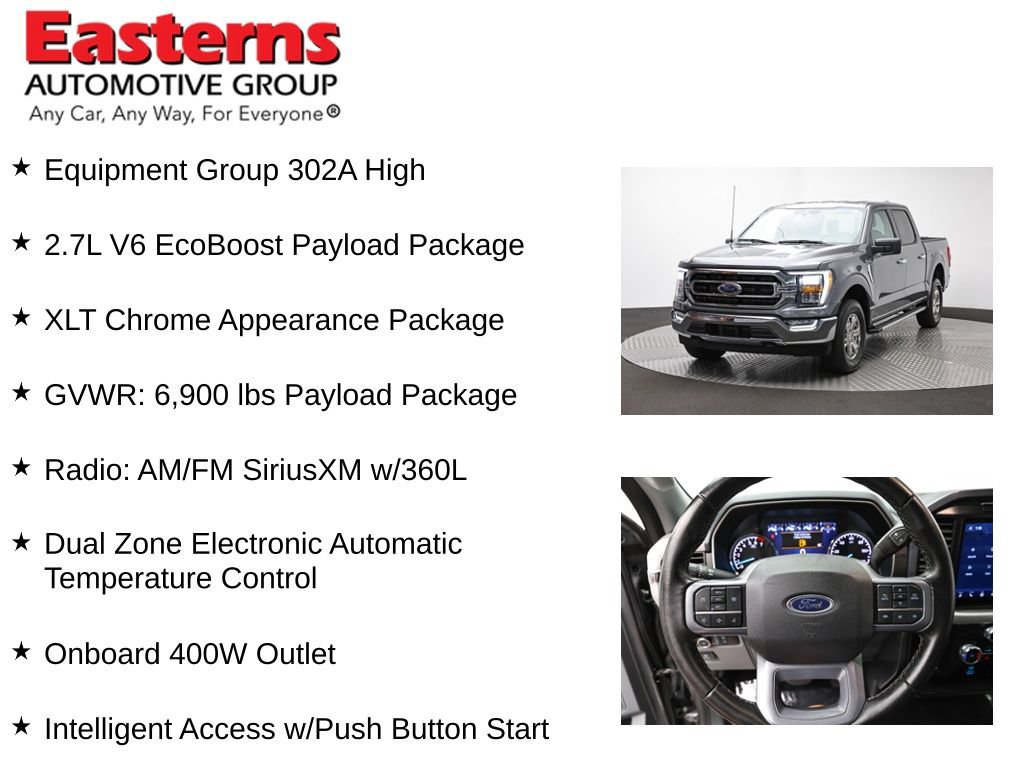 Used 2023 Ford F150 XLT w/ Equipment Group 302A High AWD/4WD image 11