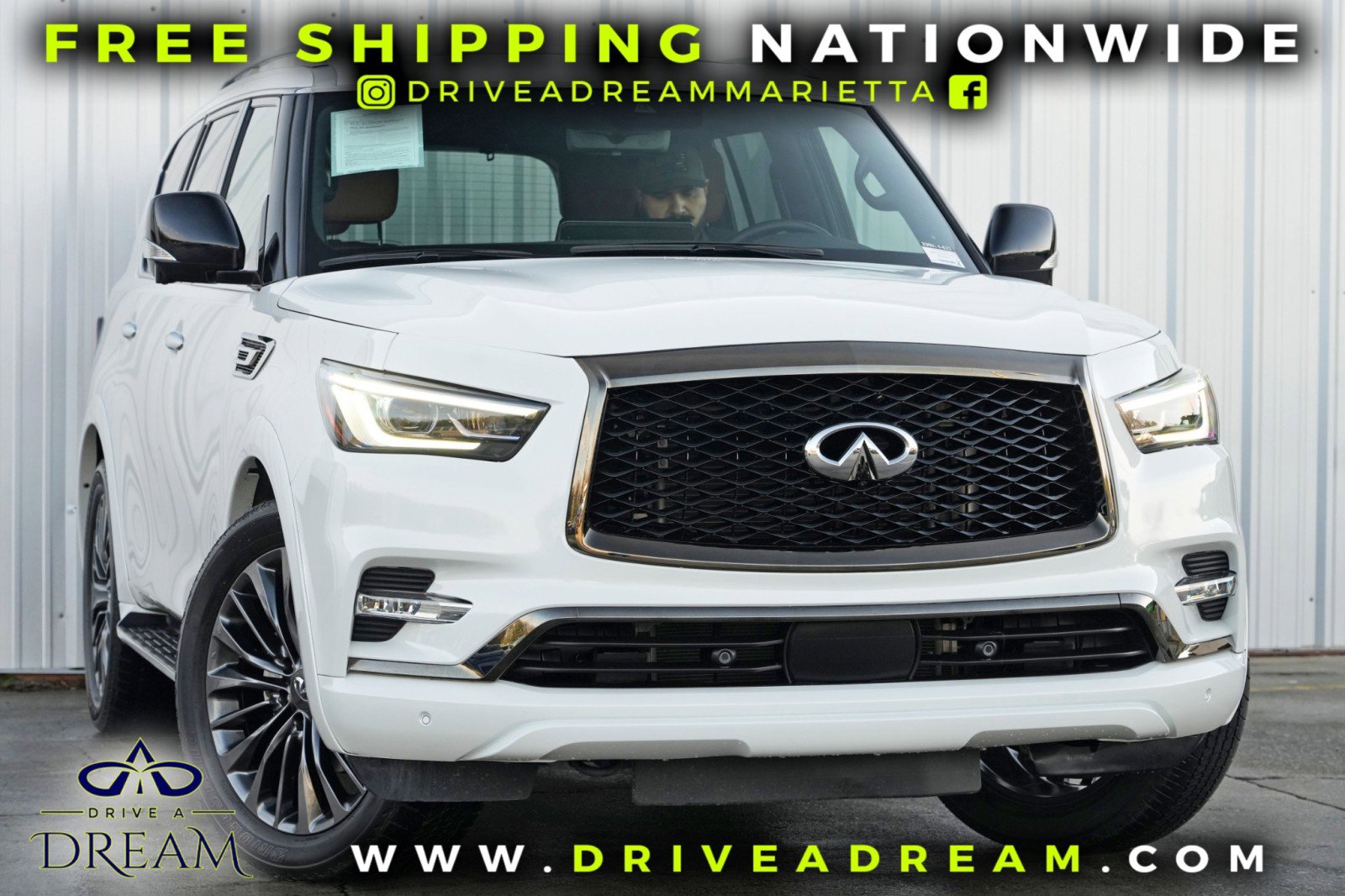Used 2024 INFINITI QX80 Sensory AWD/4WD image 2