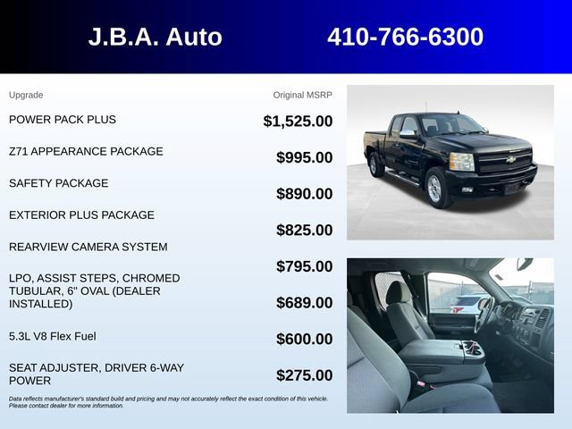 Used 2009 Chevrolet Silverado 1500 LT w/ Power Pack Plus AWD/4WD image 5