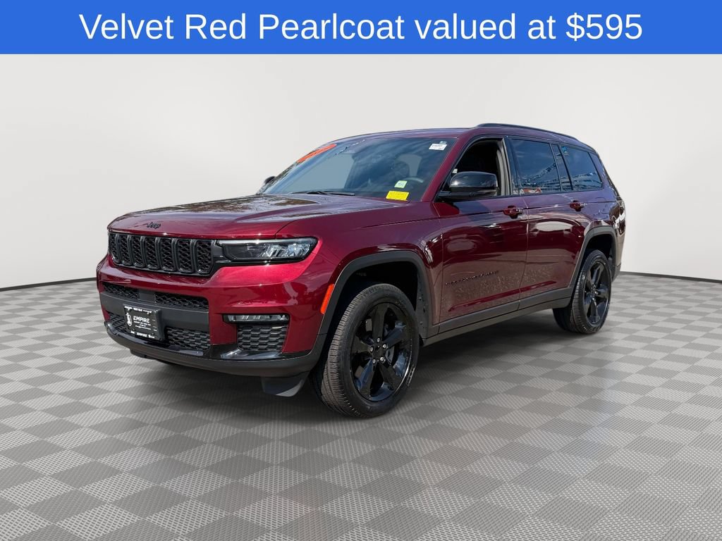 Certified 2025 Jeep Grand Cherokee L Limited w/ Black Appearance Package AWD/4WD image 3