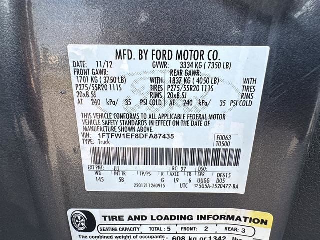 Used 2013 Ford F150 FX4 w/ Luxury Equipment Group AWD/4WD image 28