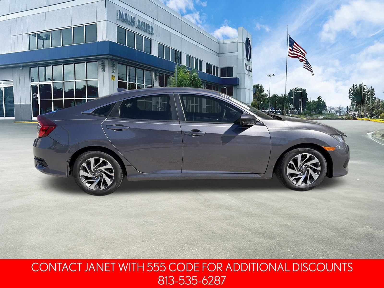 Used 2017 Honda Civic EX image 3