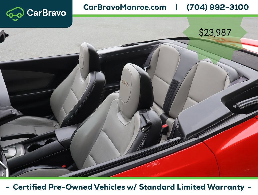 Certified 2015 Chevrolet Camaro SS w/ RS Package RWD image 52