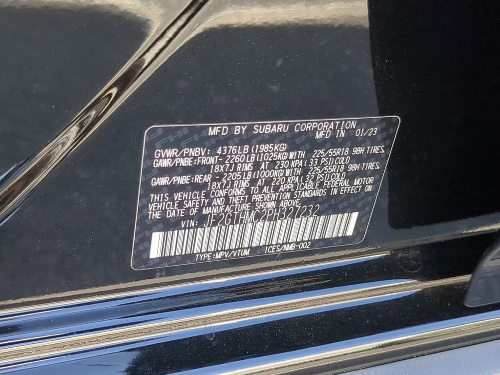 Certified 2023 Subaru Crosstrek 2.5i Limited w/ Moonroof Package image 34