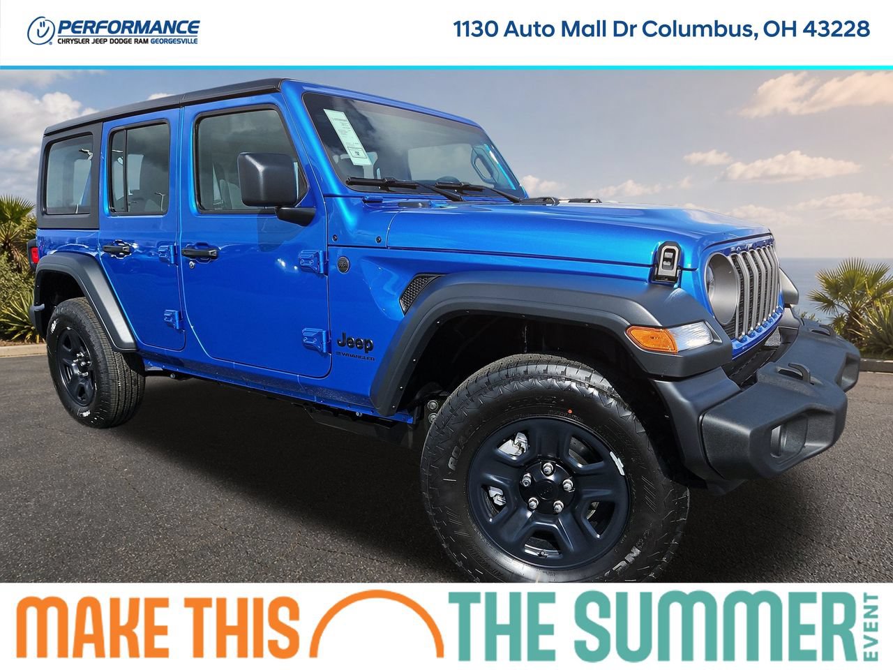 New 2026 Jeep Wrangler Unlimited Sport AWD/4WD image 1