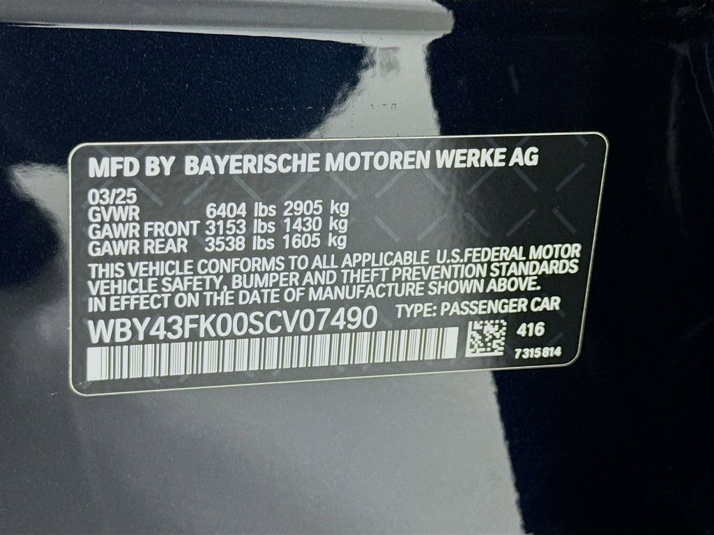 Used 2025 BMW i5 M60 w/ Premium Package AWD/4WD image 12
