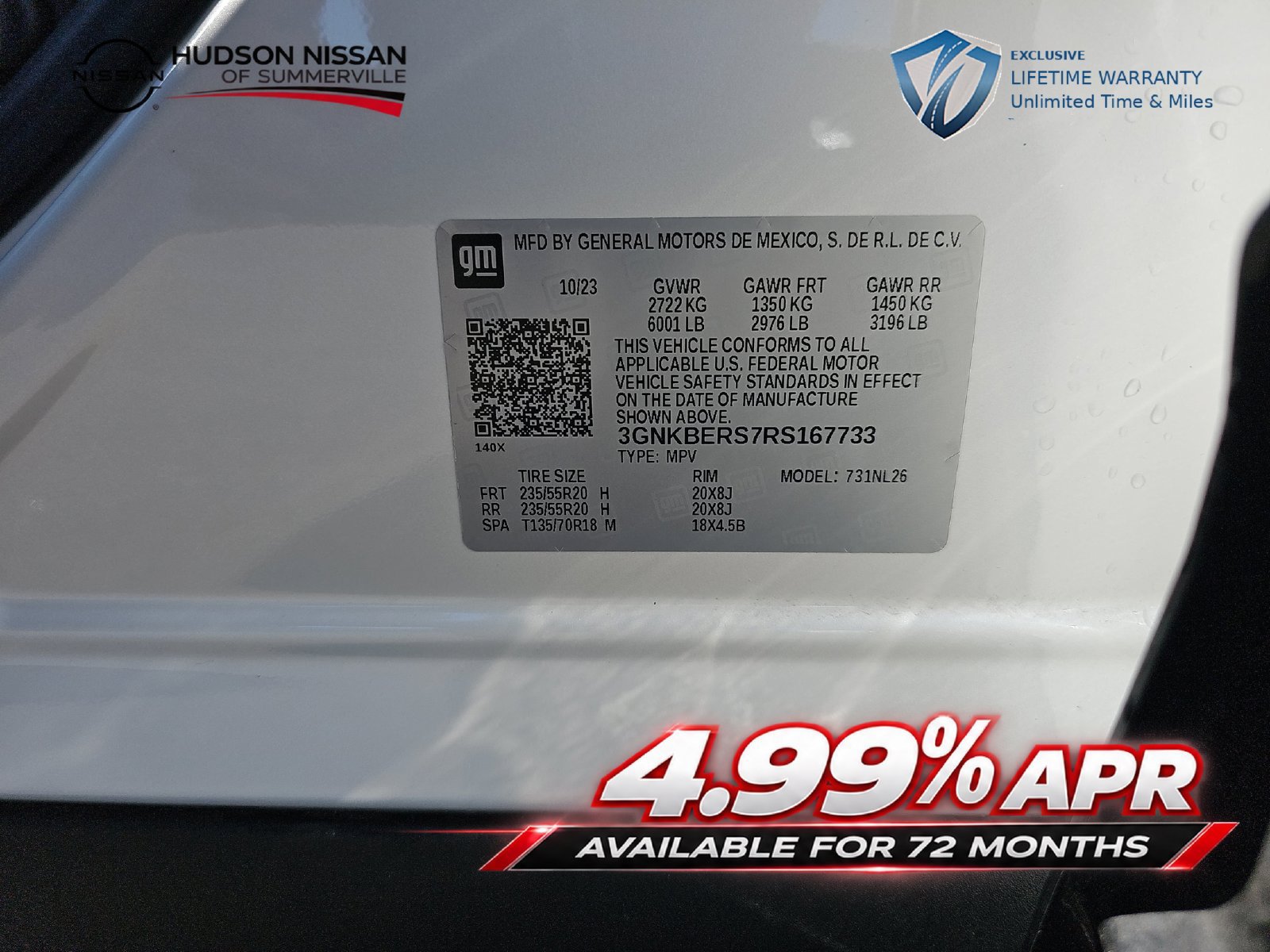 Used 2024 Chevrolet Blazer RS w/ Driver Confidence II Package FWD image 33