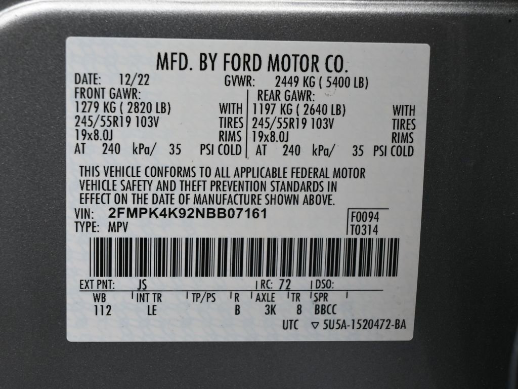 Used 2022 Ford Edge Titanium image 19