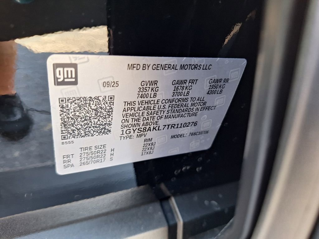 New 2026 Cadillac Escalade 2WD w/ LPO, Floor Liner Package image 30