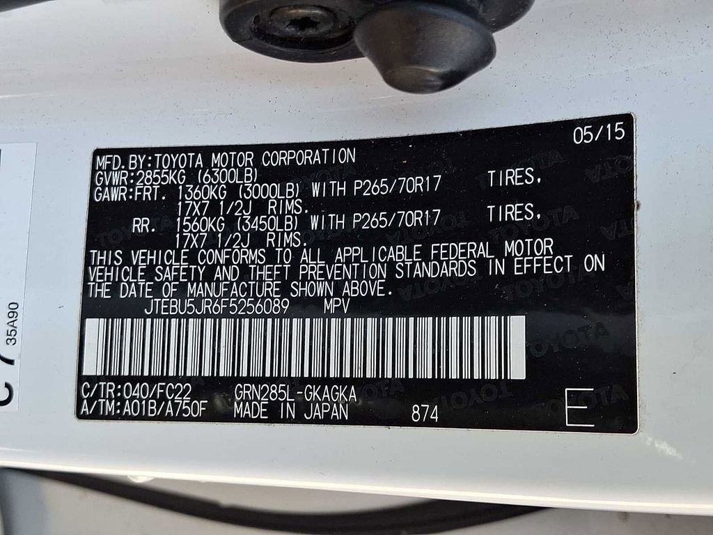 Used 2015 Toyota 4Runner Trail AWD/4WD image 28