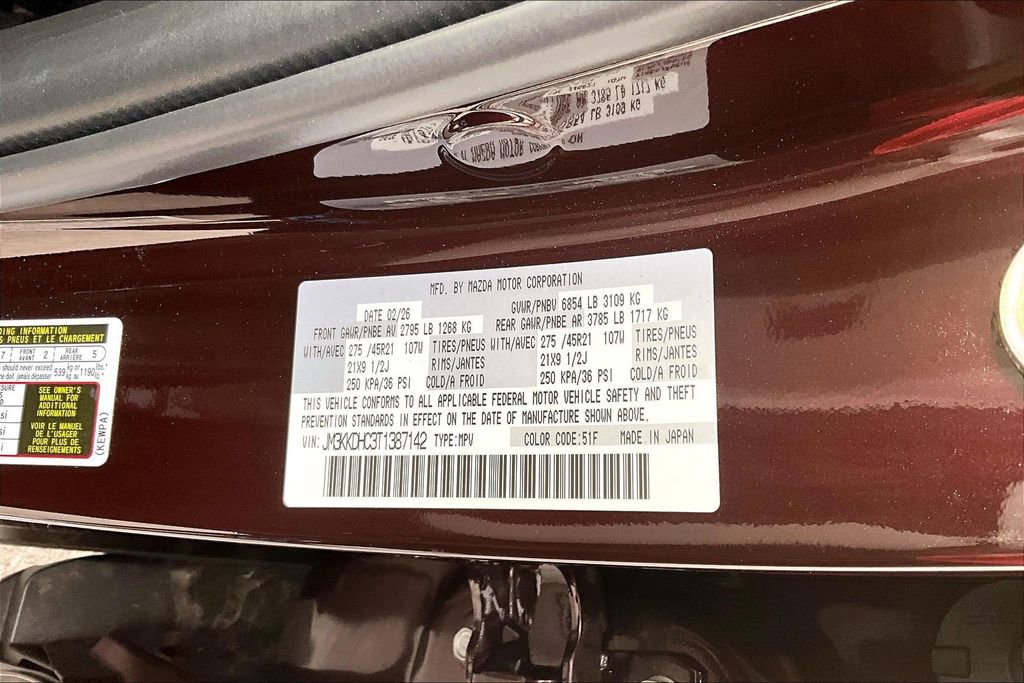 New 2026 MAZDA CX-90 3.3 Turbo S w/ Premium Package image 13