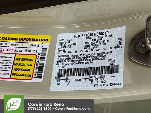 New 2025 Ford Bronco Sport Outer Banks w/ Sasquatch Outer Banks Package image 32