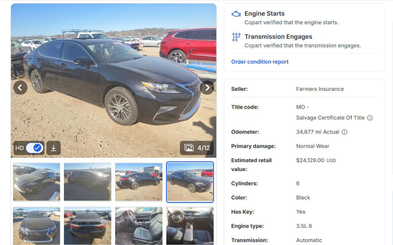 Used 2017 Lexus ES 350 w/ Luxury Package image 48