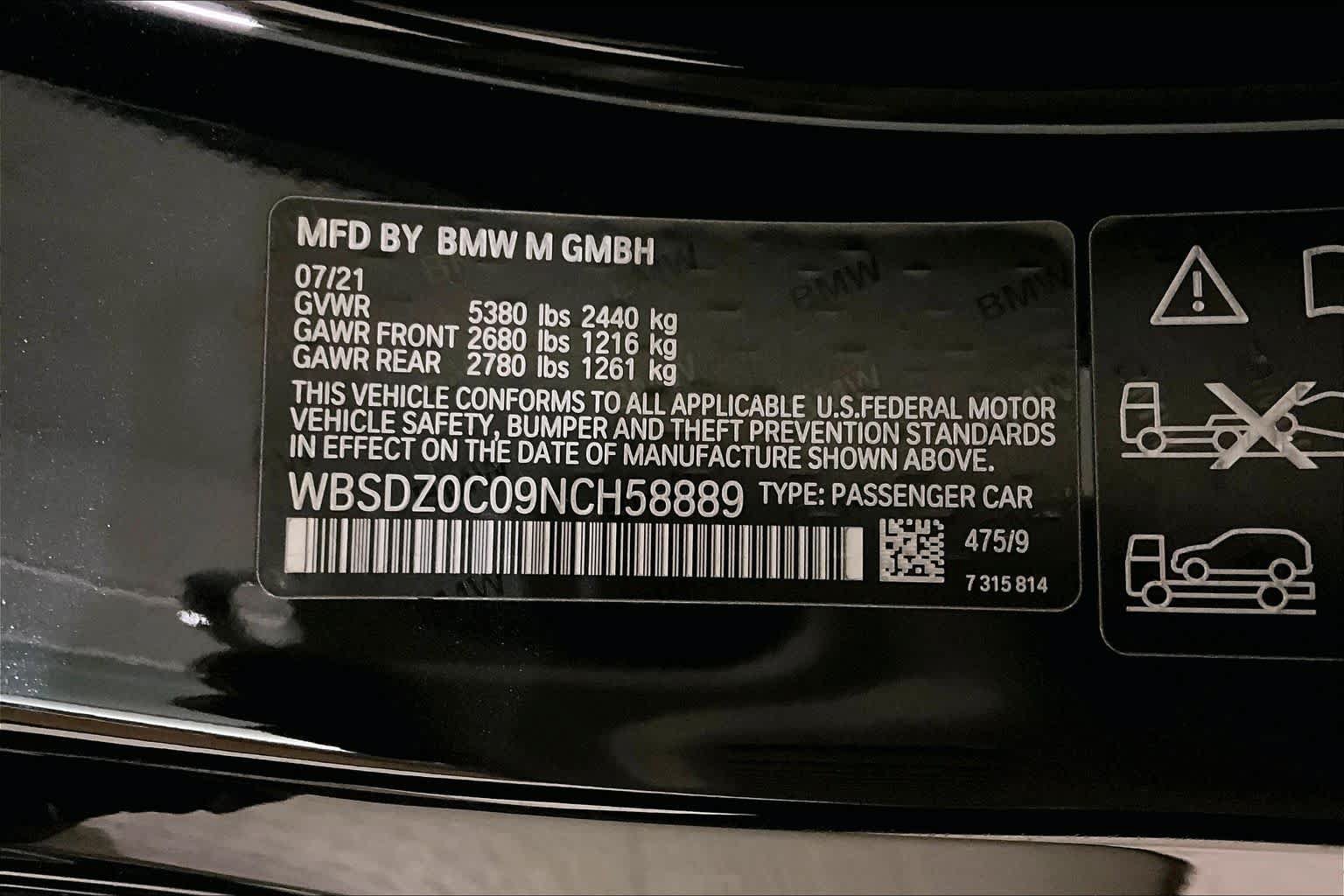Used 2022 BMW M8 Competition AWD/4WD image 62